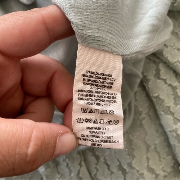 Free People Teen Witch Lace Dress in Foam Green - Picture 6 of 11